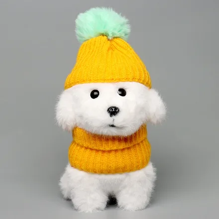 Peluche Perro Mz 339 Invierno