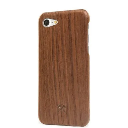 Capa Woodcessories iPhone 7 8 Ecocase Cevlar Walnut