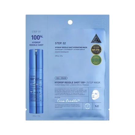 Mascarilla Facial Vt Hydrop Reedle Shot 100 2 Step Gr