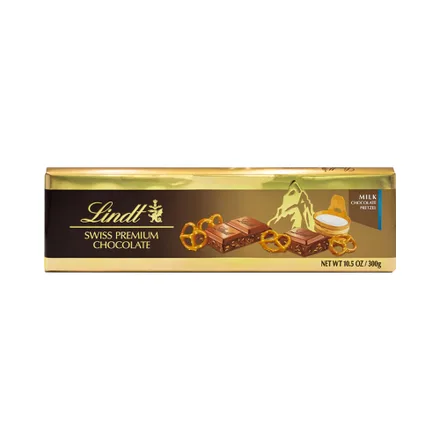 Chocolate Lindt Swiss Milk Pretzel 300 Gr