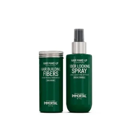 Maquiagem Capilar Immortal 2IN1 Hair Make Up Set Brown