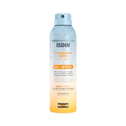 Protector Solar Isdin Fotoprotector Transparent Spray Wet Skin Spf 50