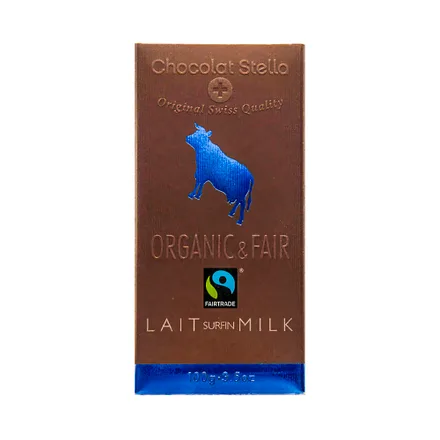 Chocolate Stella Organic Milk 100 Gr