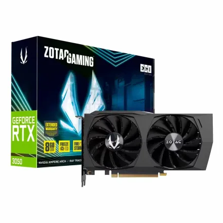 Placa Video Zotac Gaming Eco Geforce Rtx 3050 Gddr 6 Zt 10M