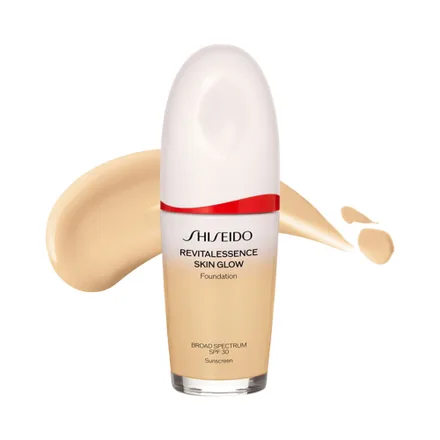 Base Shiseido Revitalessence Skin Glow Spf 30 230 Linen 30ml