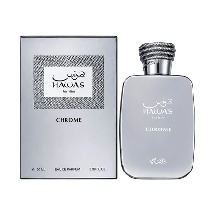 Perfume Rasasi Hawas Chrome Men Edp 100ml