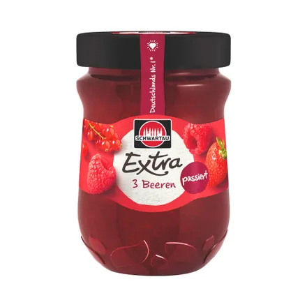 Mermelada Schwartau Extra 3 Berries 340 Gr