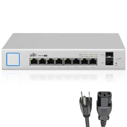 Ui Us 8 Unifi Switch 8P Poe RJ45 2P Sfp