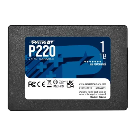 Patriot P220 Sata 3 1TB