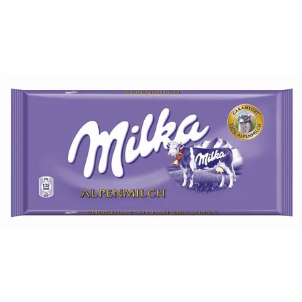 Chocolate Milka Alpenmilch 100g