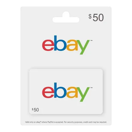 Ebay Gift Card 50