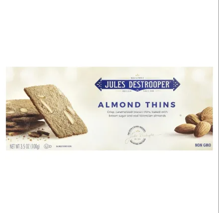 Jules Destrooper Snack Almond Thins 100g