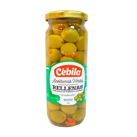 Aceitunas Cebila Sin Semilla Rellena 200g