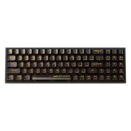 Teclado Gamer Redragon Pollux Pro Rgb Switch Layout 75 Transparente