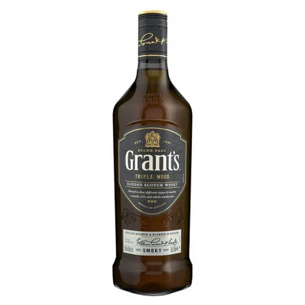 WHISKY GRANT’S SMOKY TRIPLE WOOD LITRO