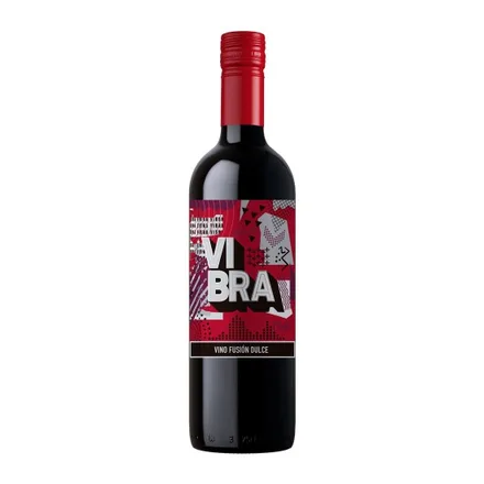 Vino Fusion Vibra Dulce Tinto 750ml