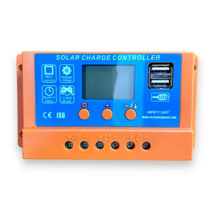 Solar Pwm 10A Controlador Tj Sunworld