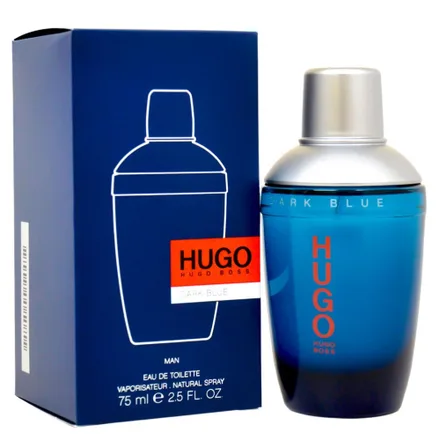 Perfume Hugo Boss Dark Blue Edt Masculino 75ml