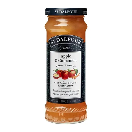 MERMELADA ST.DALFOUR MANZANA Y CANELA 284GR