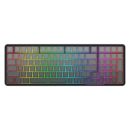 Teclado Gamer Redragon Faye Pro K744SP RGB Sem Fio - Preto