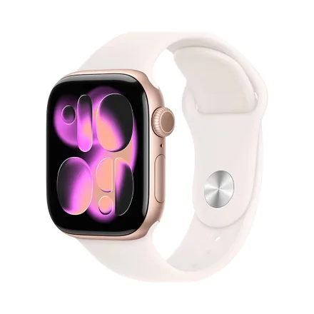 Smartwatch Watch Series 11 Mev 74 Lw Aluminum Light Blush Sport 46mm