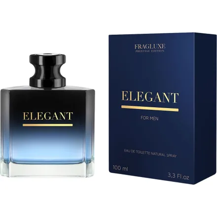 Perfume Fragluxe Elegant Men Eau Toilette Masculino 100ml