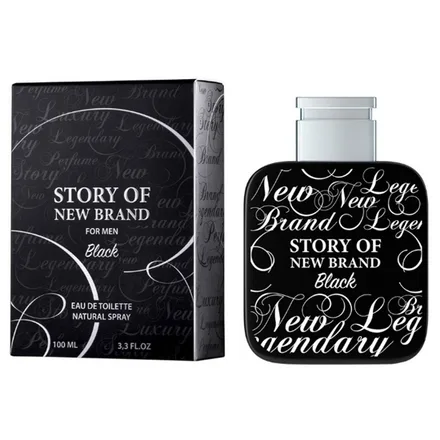 Perfume Brand Story Of Black Eau Toilette Masculino 100ml