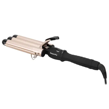 SMARTFY MODELADOR DE CABELLO TRIONDAS MC01G BIVOLT NEGRO/DORADO