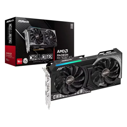 Placa Video Asrock Challenger Oc Radeon Rx Gddr 6