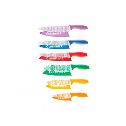 Jogo Facas Cuisinart C55 Colorido 12
