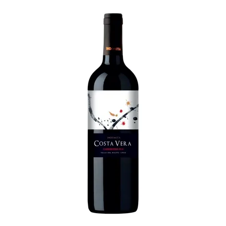Vino Chileno Tinto Indomita Costa Vera Carmenere 750ml