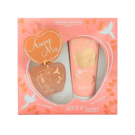 Perfume Jeanne Arthes Amore Mio Gold Roses Eau Parfum Feminino Locao Corporal 100ml
