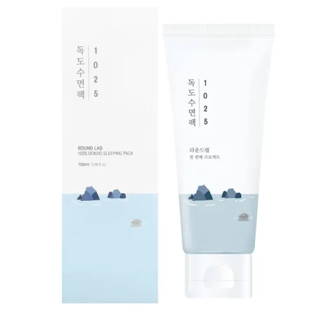 Mascara Facial Noturna Round Lab 1025 Dokdo Sleeping Pack 100ml