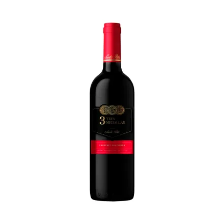 Vino Santa Rita 3 Medallas Cabernet Sauvignon 750ml