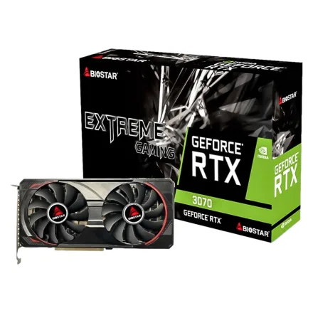 Placa Video Biostar Extreme Gaming Geforce Gtx 3070 Gddr 6
