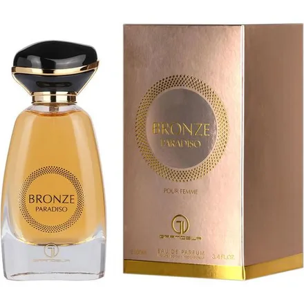 Perfume Grandeur Bronze Paradiso Eau Parfum Feminino 100ml