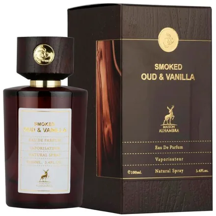Perfume Maison Alhambra Smoked Oud Vanilla Eau Parfum Unissex 100ml