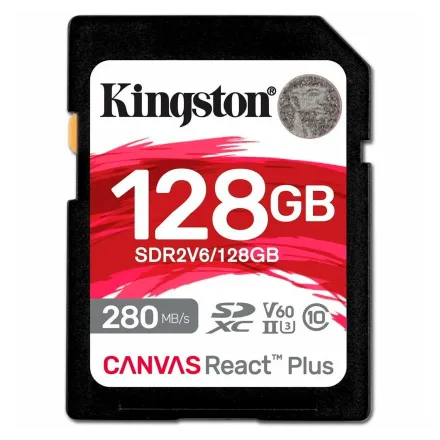 Cartao Sd Canvas React Plus 128GB