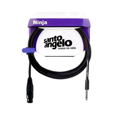 Cable Microfono Santo Angelo 25 Ft Ninja Hg Xrl P10