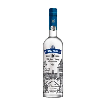 VODKA PETROVSKAIA PLATINUM 1.75 LITROS
