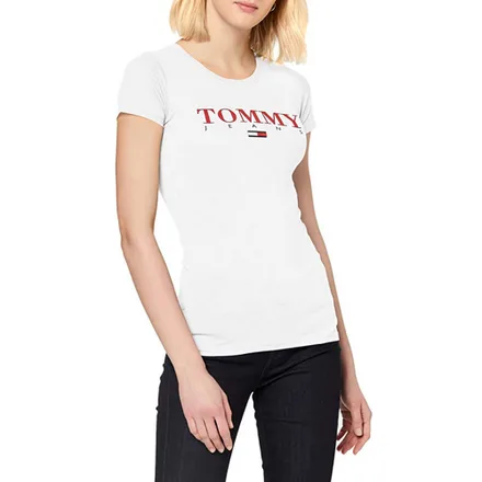 Camiseta Tommy Hilfiger Feminina YA2 Classic 02L