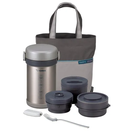 Pote Termico Zojirushi Sl 3 Potes Inox
