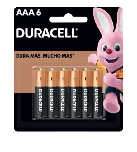 Duracell Pilha Alcalina Aaa Pack 6