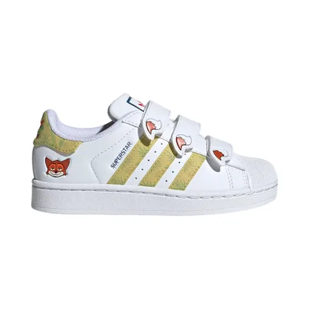 Calzado Deportivo Infantil Adidas Jq1334 Superstar Ii Zootopia Unisex