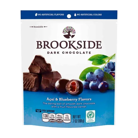Chocolate Brookside Acai Blueberry 198g