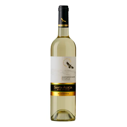 VINO CHILENO BLANCO SANTA ALICIA RESERVA SAUVIGNON BLANC