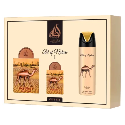 Lattafa Pride Art Of Nature Gift Set Eau Parfum Unissex 3