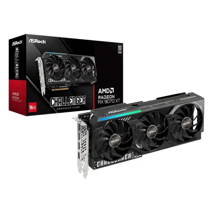 Placa Video Asrock Challenger Oc Radeon Rx Gddr 6