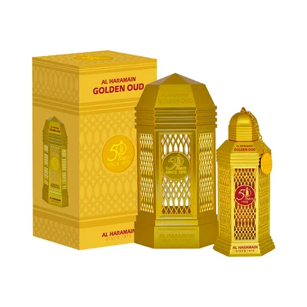 Perfume Al Haramain 50 Years Golden Oudh Edp 100ml