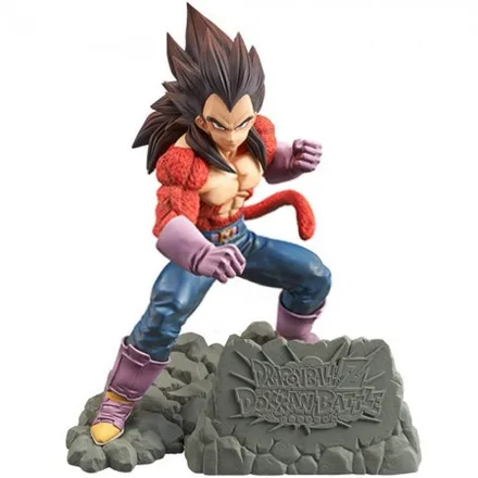 Estatua Banpresto Dragon Ball Dokkan Battle Super Saiyan 4 Vegeta